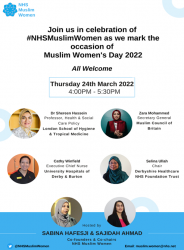 Muslim Women’s Day celebration: 24 March