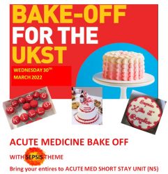 Sepsis reset week bake off: 30 March