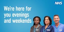 Did you know you can book GP appointments on evenings and weekends?