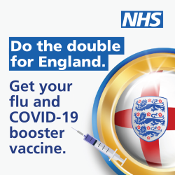 Do the double for England – get your flu and COVID booster vaccine