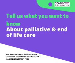 Developing your clinical skills: palliative & end of life care