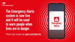 Launch of public alert system