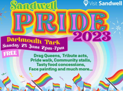 Join the LGBTQ+ Network at Sandwell Pride: 25 June