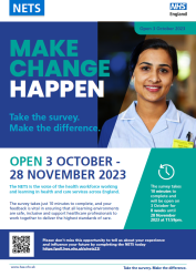 NETS 2023 Survey Opens From Tuesday 3 October – Thursday 30 November 2023