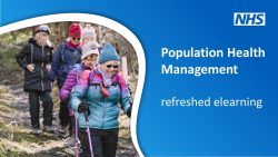 Refreshed Population Health Management elearning now available