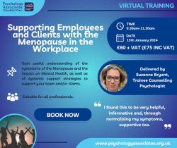 Supporting Employees and Clients with the Menopause in the Workplace