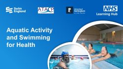 Aquatics and Swimming programme now available for all health and social care staff