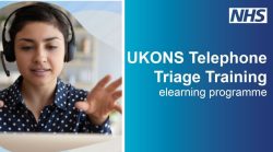 Telephone triage training supports assessment of cancer patients