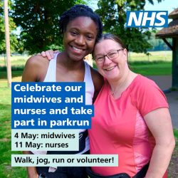 Parkrun to celebrate International Nurses Day and International Day of the Midwife